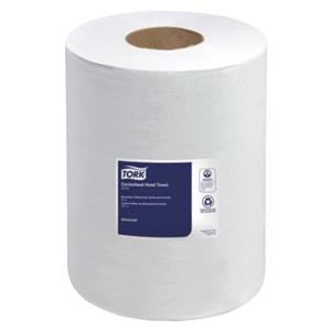 Towel Roll Centerfeed Tork Advanced 2 Ply 100% Recycled Fiber White 6x600/Ca