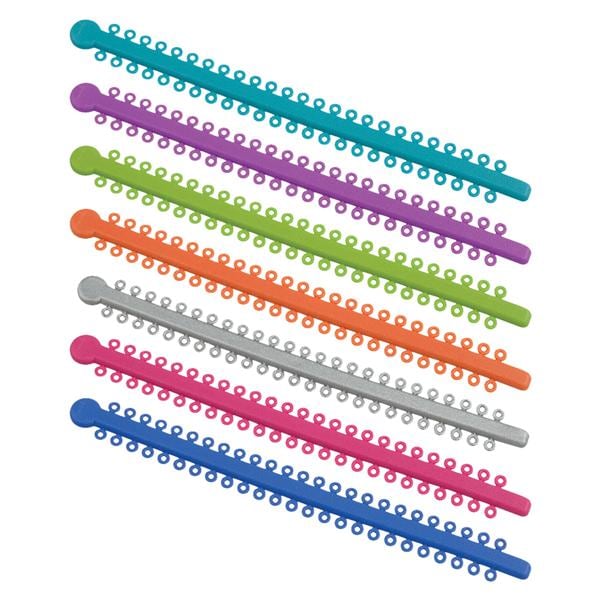 Ortho Technology Ligature Ties on Sticks 0.115 in Latex-Free Clear 1008/Pk