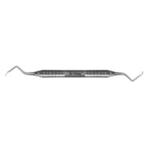 Curette Prichard Double extrémité 1/2 Satin Steel 6 Satin Steel Ch.
