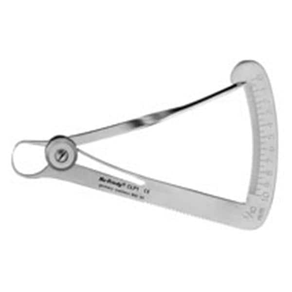 Compas d épaisseur Ressort et vis Iwanson Pointe 0-10 mm Pour Métal Ch.