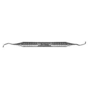 Curette Goldman Fox Double extrémité 4 Satin Steel 6 Immunity Steel Ch.