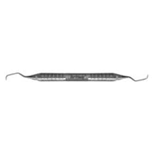 Curette Langer Double extrémité 5/6 Satin Steel 6 Immunity Steel Ch.