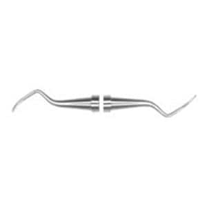 Curette Indiana University Double extrémité 13/14 2 octogonal Immunity Steel Ch.