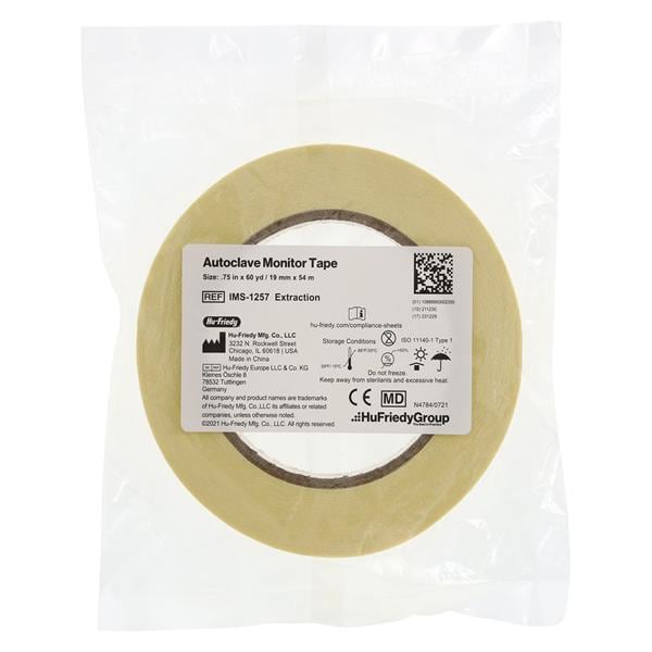 IMS Autoclave Monitor Tape 60 Yards For Extraction Ea