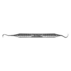 Détartreur faucille Double extrémité H5/U15 Satin Steel 6 Immunity Steel Ch.