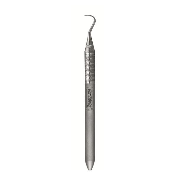 Détartreur Émoussé Simple extrémité U15 Satin Steel 6 Immunity Steel Ch.