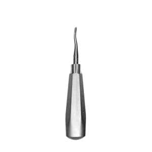 Élévateur Chirurgical 77R Long hex Dentelé Simple extrémité Ch.