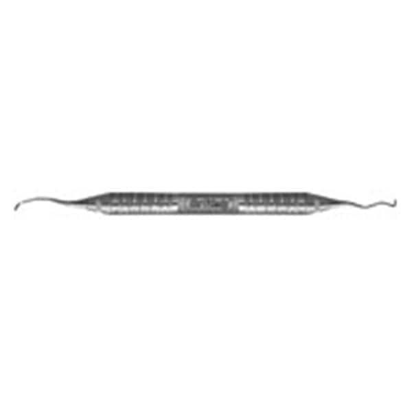 Curette Gracey Double End #6 Satin Steel Immunity Steel Ea