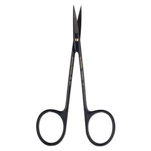 Black Line Curved Scissor 4.5 in Iris Ea