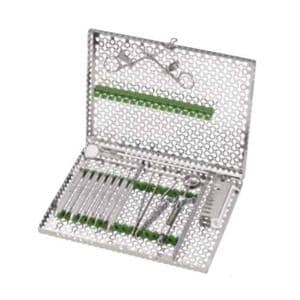 IMS Infinity Series Orthodontic Cassette SS Grn 4 Pliers & 3 Hand Instruments Ea