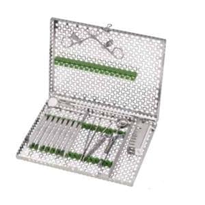 Cassette Insert ultrasonique/pc à main Pt. Bleu 2 inserts u/s et 1 pc à main Ch