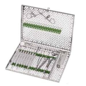 IMS Infinity Series Instrument Cassette Stainless Steel White 16 Instruments Ea