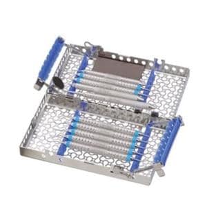 IMS Infinity Series Instrument Cassette Stainless Steel Blue 10 Instruments Ea