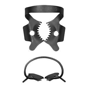 Black Line Rubber Dam Clamp Winged Size 56S Ea