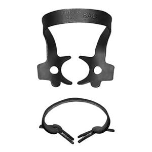 Black Line Rubber Dam Clamp Winged Size 8AD Ea