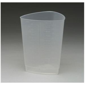 Contenant de stérilisation Gradué Plastique 1000 mL Translucide Ch., 200 EA/CA