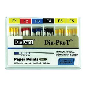 Dia-Pro T Paper Points Size 20 100/Bx