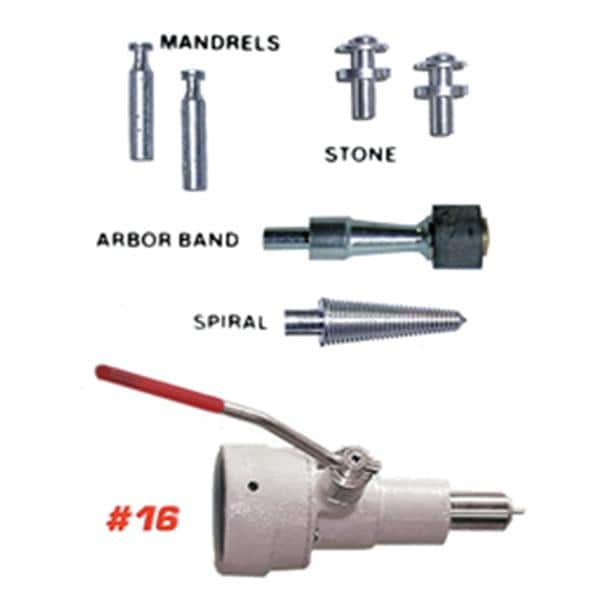 Chuck Changer 1/4" attachment 3/32" burs Ea