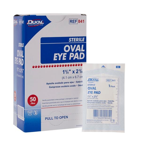 Cotton Eye Pad Sterile Not Made With Natural Rubber Latex, 1 BX/CA
