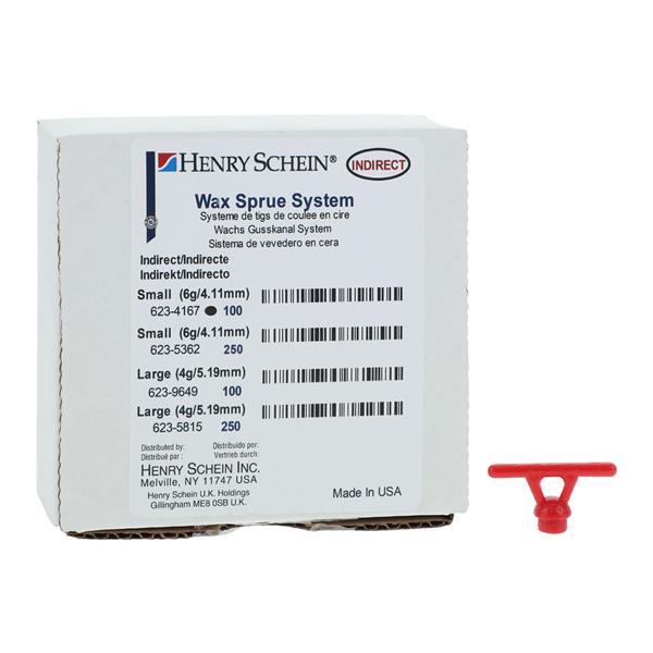 Wax Sprue Indirect 100/Bx