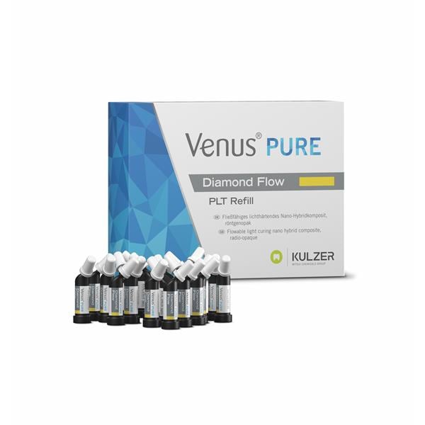 Venus Diamond Flow Flowable Composite Pure Medium Capsule Refill 20/Pk