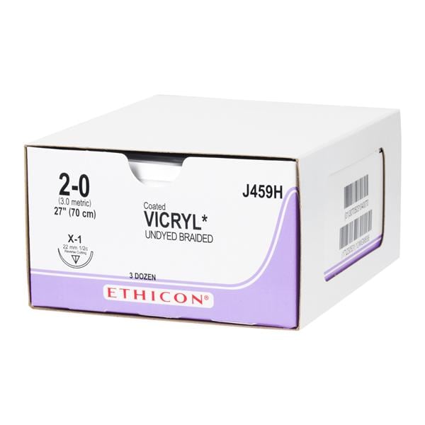 Suture Vicryl non teinte X-1 36/Boîte