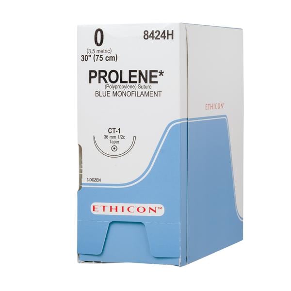 Prolene Mono CT-1 0 bl;eu 36/Boîte