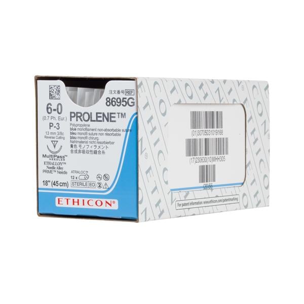 J&J suture Prolene 12/Boîte
