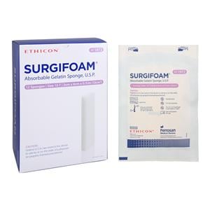 Surgifoam Gelatin Hemostatic Sponge 2x6cm Sterile 7mm LF