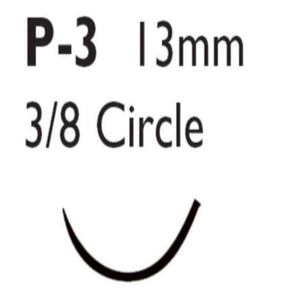 Ethilon Suture 4-0 Nylon P-3 Black 18" Monofilament 36/Bx