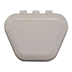 Imprinting Available Nonvented Denture Box 4 3/8 in x 3 3/8 in x 2 in Wt 24/Bg