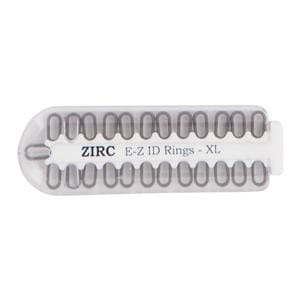 EZ-ID Anneaux d'identification Très grand Gris 25/paquet