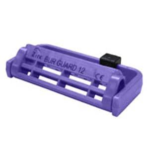 Steri-Bur Guard Porte-fraises Antimicrobien Microban 12 trous Violet fluo Ch