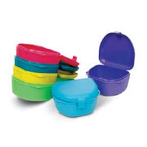 Boîte pour appareil de rétention 1 po de profondeur Bleu fluo 12/boîte