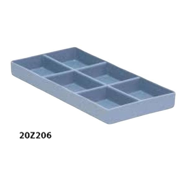 Cabinet Tray 16A Plastic Blue Ea