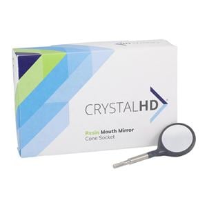Crystal HD Miroir 4 Douille conique Gris 12/paquet