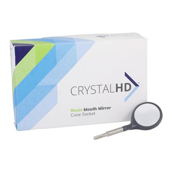 Crystal HD Miroir 4 Douille conique Gris 12/paquet
