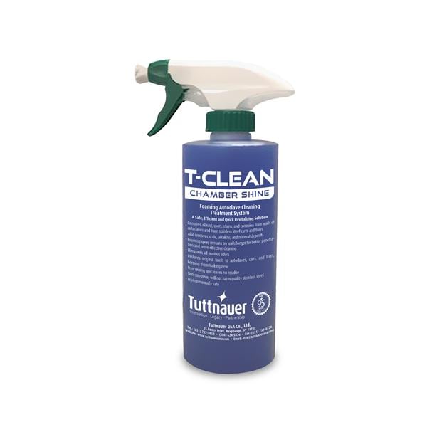 T-Clean Chamber Shine Autoclave Cleaner Spray Bottle 6/Ca