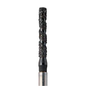 Black Cobra Diamond Bur Spiral Cut Friction Grip Super Coarse 837/014 5/Pk