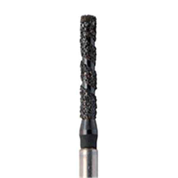 Black Cobra Diamond Bur Spiral Cut Friction Grip Super Coarse 837/014 5/Pk