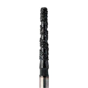 Black Cobra Diamond Bur Spiral Cut Friction Grip Super Coarse 847/016 5/Pk