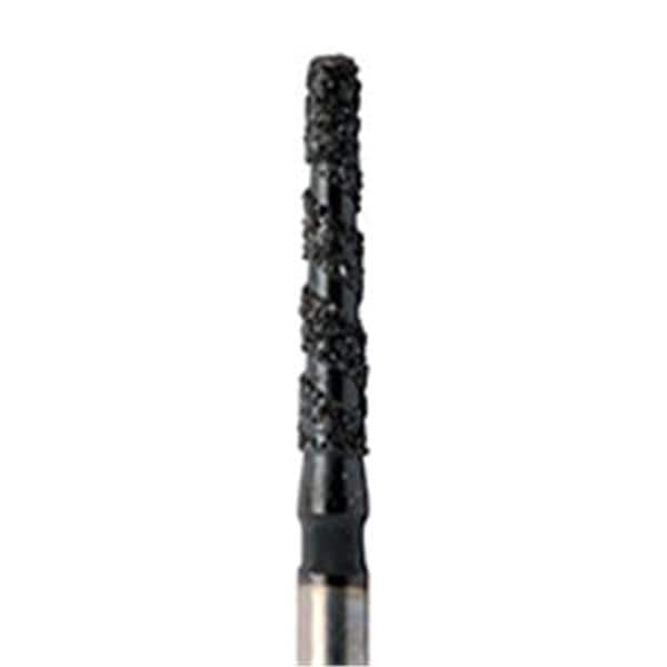 Black Cobra Diamond Bur Spiral Cut Friction Grip Super Coarse 847/016 5/Pk