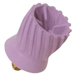 Elite Original Prophy Cups Soft Webbed / Ribbed Screw Type Purple LF 720/Bx