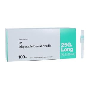 Needle Plastic Hub 25 Gauge Long 100/Bx