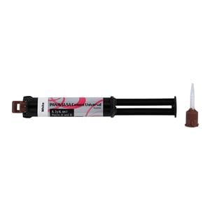 Ciment automel Résine Blanc Libération de fluorure Monomère LCSi 4,6 mL Ch
