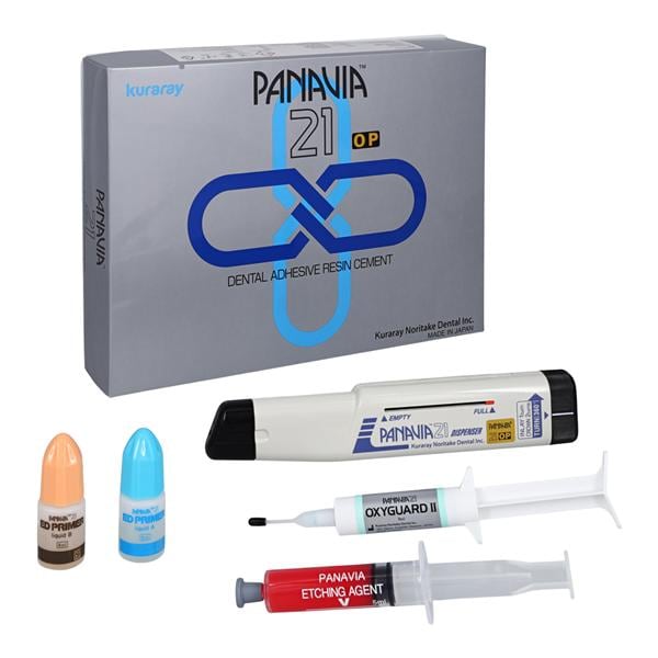 Panavia 21 Ciment Double polymérisation OP Opaque Trousse standard Ch.