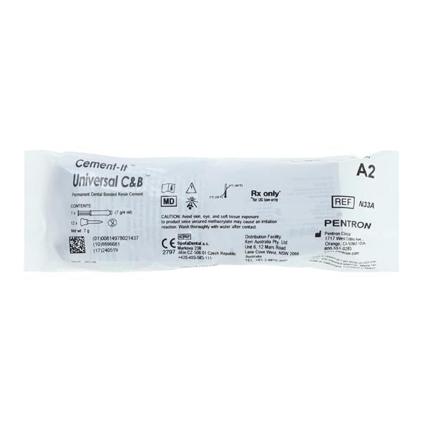 Cement-It Universal C&B Cement A2 Syringe Refill 4ml