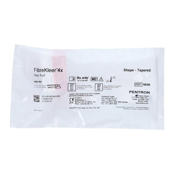 FibreKleer 4X Pivots Fibre Trousse de système complet Effilé Ch.