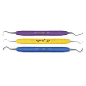 PDT 3 Saver Curette Double End Resin Stainless Steel 3/Pk