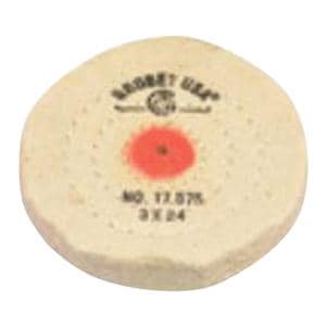 Muslin Buffs 3 Row Stitch 3" x 24 Ply Ea